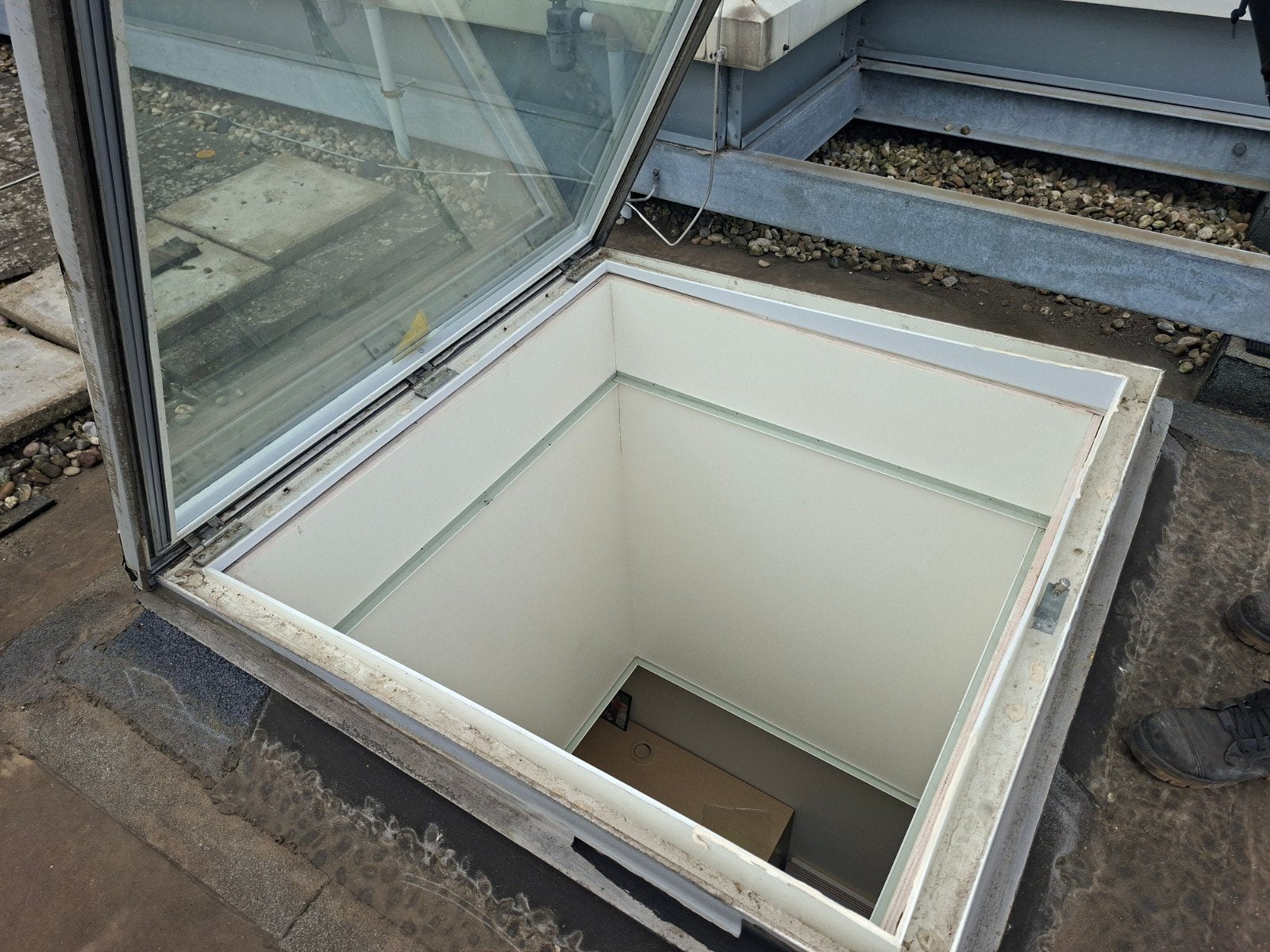 12 stuks Bik Glas Dakraam 125x125cm met opstand 2-10cm, Doe-het-zelf en Verbouw, Ophalen of Verzenden, Zo goed als nieuw, 120 tot 160 cm