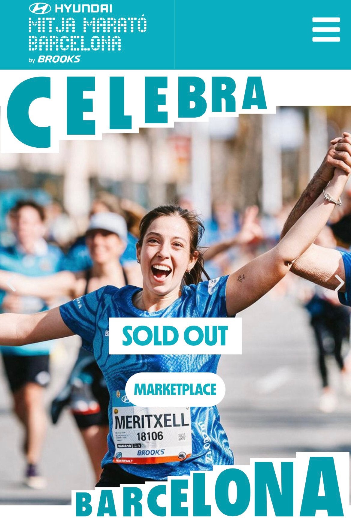 Te koop: startbewijs Halve marathon Barcelona -14 Feb 2027, Eén persoon