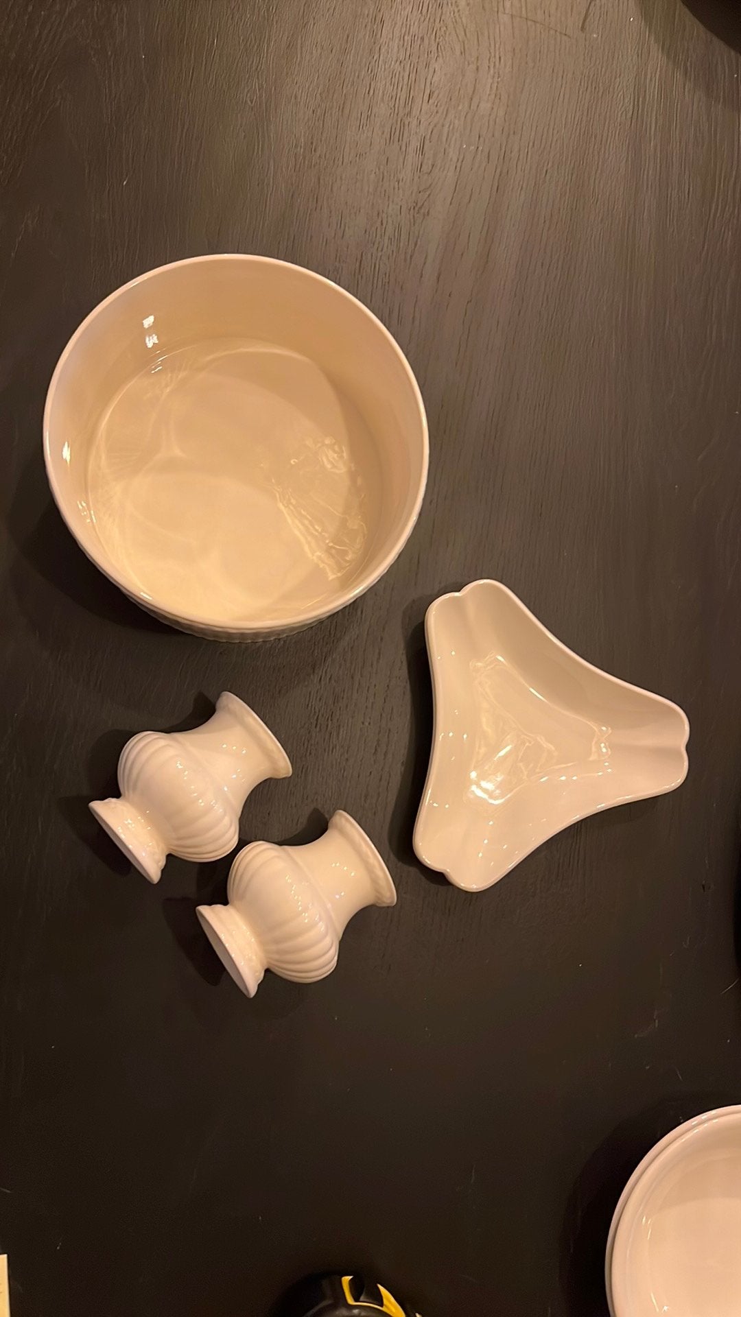 Wedgwood  Edme overschaal , schaaltjes en lepelvaasjes, Verzenden, Zo goed als nieuw, Aardewerk, Overige typen