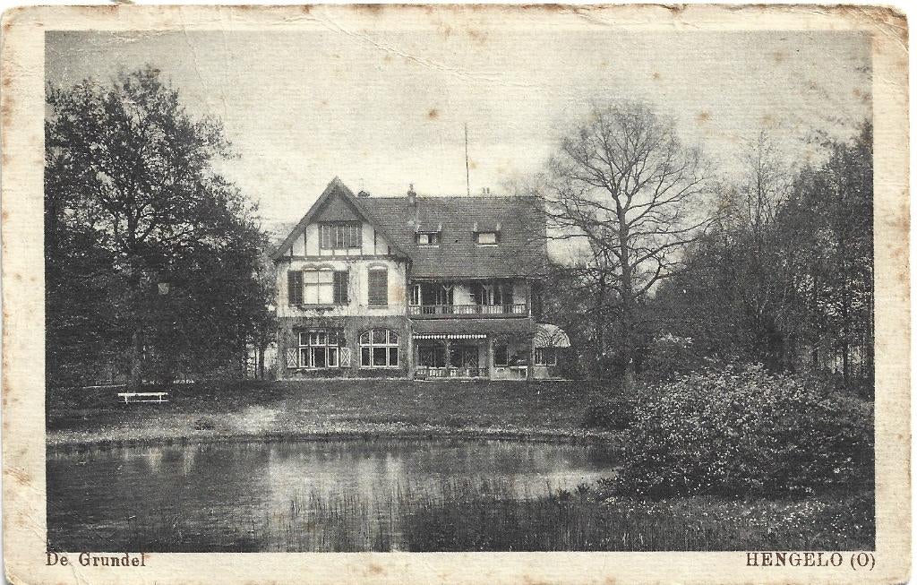 Hengelo;  De Grundel, Verzenden, Voor 1920, Gelopen, Overijssel