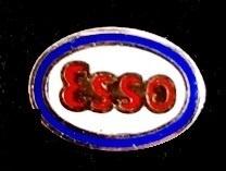 Esso pin- ovaal emaille, Verzenden, Nieuw, Transport, Speldje of Pin