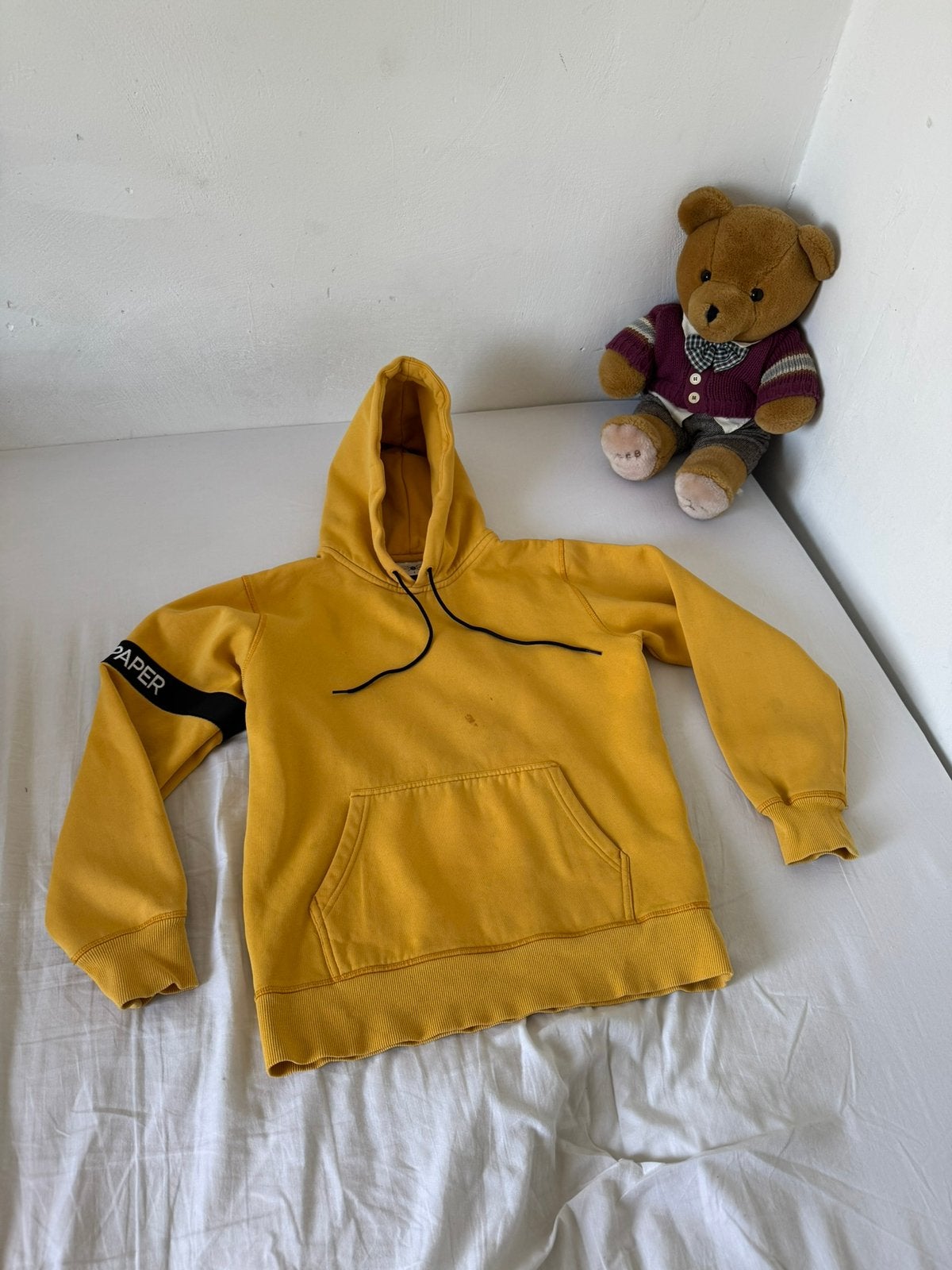 Daily Paper hoodie, Ophalen of Verzenden, Zo goed als nieuw, Maat 46 (S) of kleiner, Geel