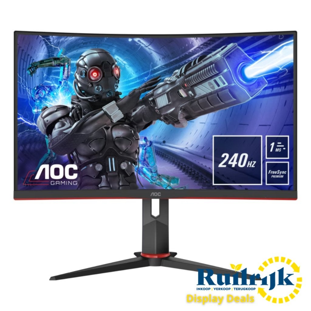 AOC C32G2ZE 32 inch Curved VA 240Hz Full HD Gaming monitor, AOC, Zo goed als nieuw, Support@aoc.com, Clarendon House, 2 Church Street
Hamilton HM 11
Bermuda