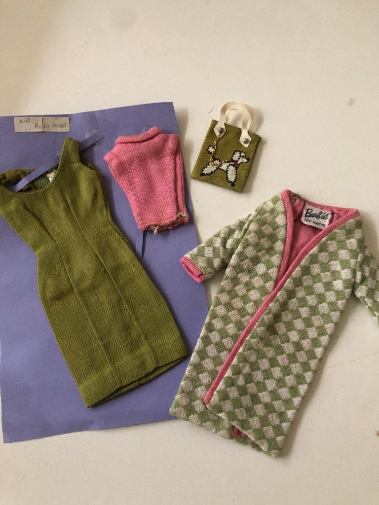barbie kleding vintage poodle parade, Verzenden, Zo goed als nieuw, Kleertjes