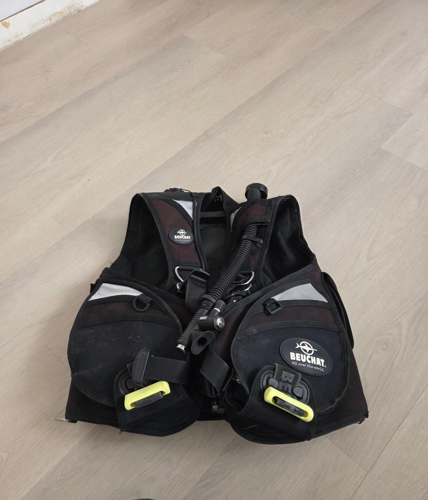 Beuchat duik trimvest XL met pockets, Ophalen, Gebruikt, Trimvest of Wing
