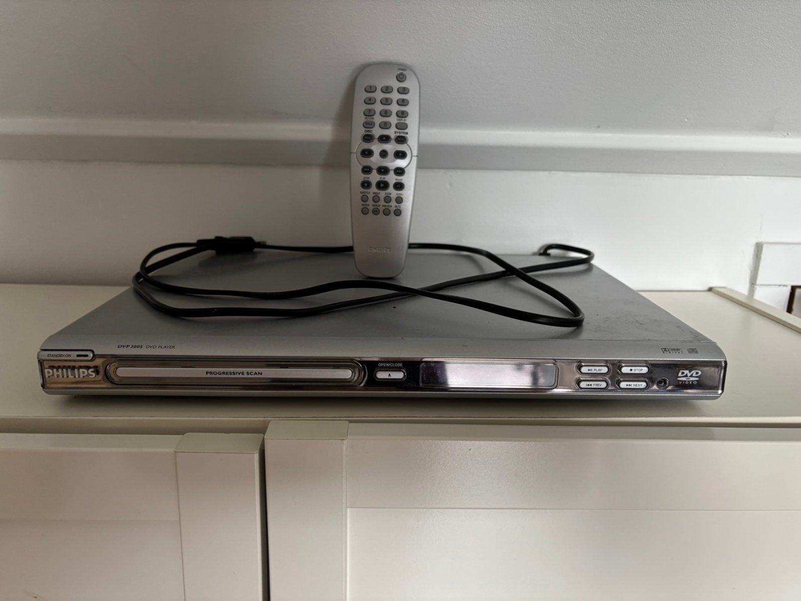Philips DVP 3005 DVD Speler, Ophalen of Verzenden, Zo goed als nieuw, Dvd-speler, Philips