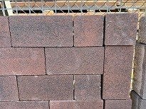betonklinker keiformaat retron pretige strak rood zwart, Ophalen of Verzenden, Nieuw, Beton, Klinkers