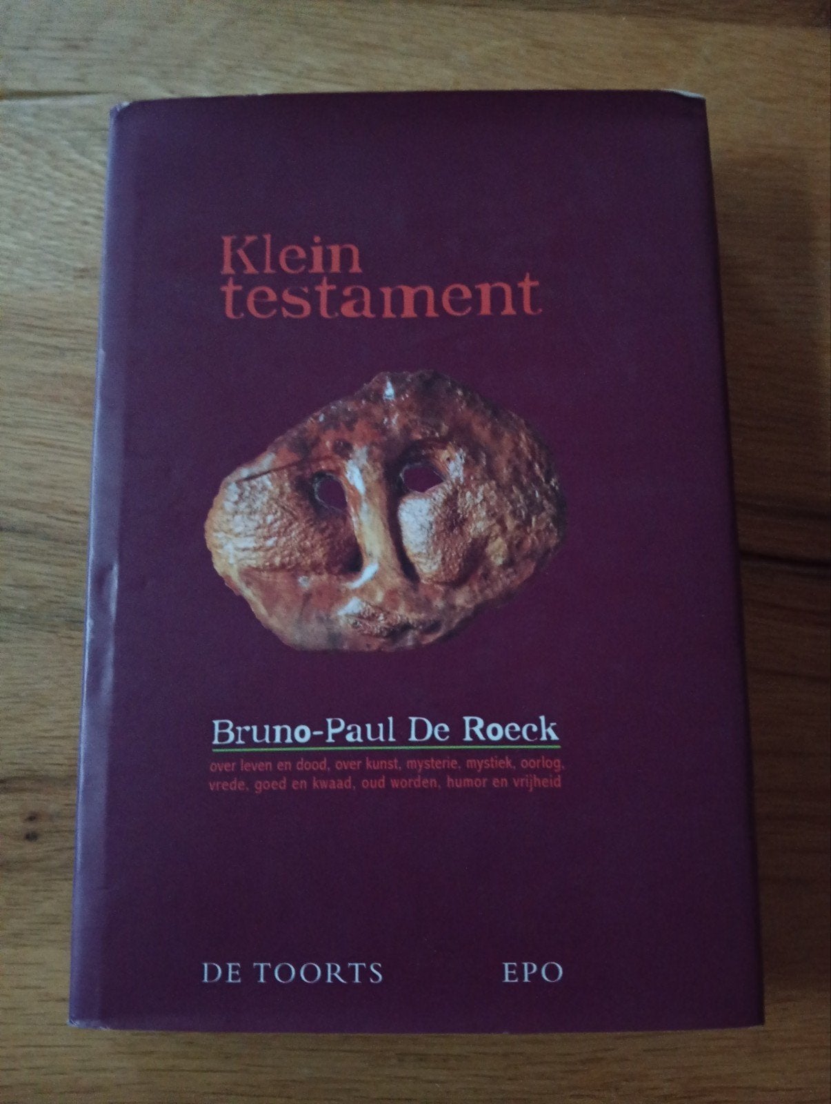 Klein testament - Bruno-Paul De Roeck, Boeken, België, Bruno-Paul De Roeck, Ophalen of Verzenden, Zo goed als nieuw