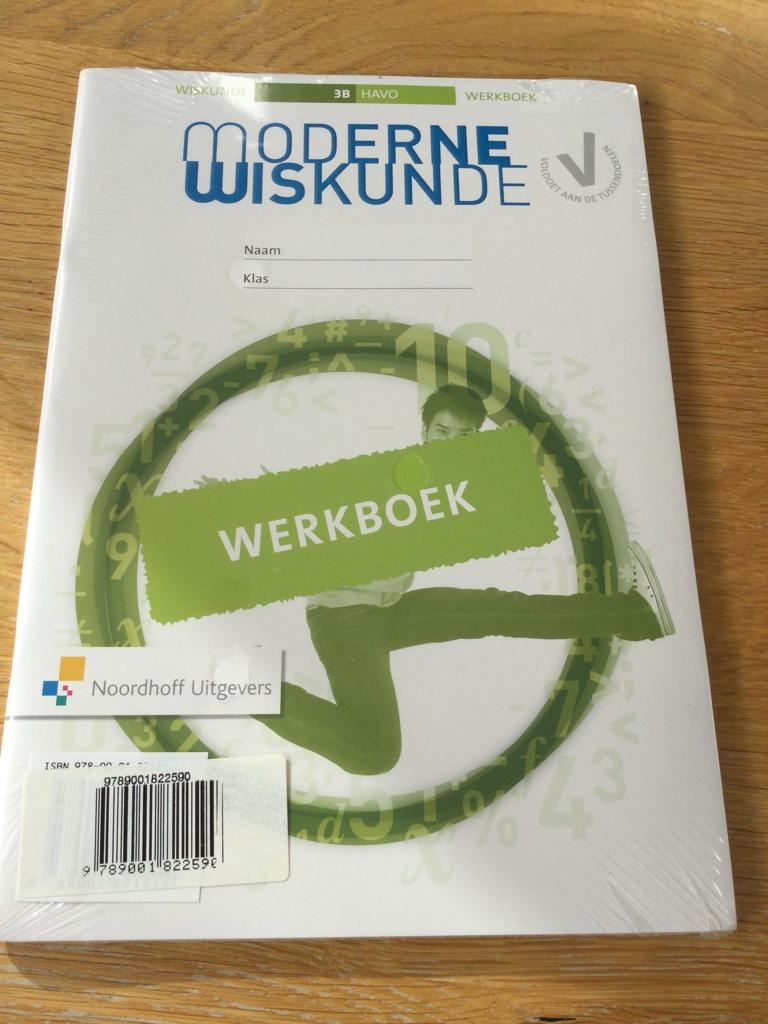 Moderne wiskunde (werkboeken), Boeken, Schoolboeken, Ophalen of Verzenden, Nieuw, HAVO, Overige vakken