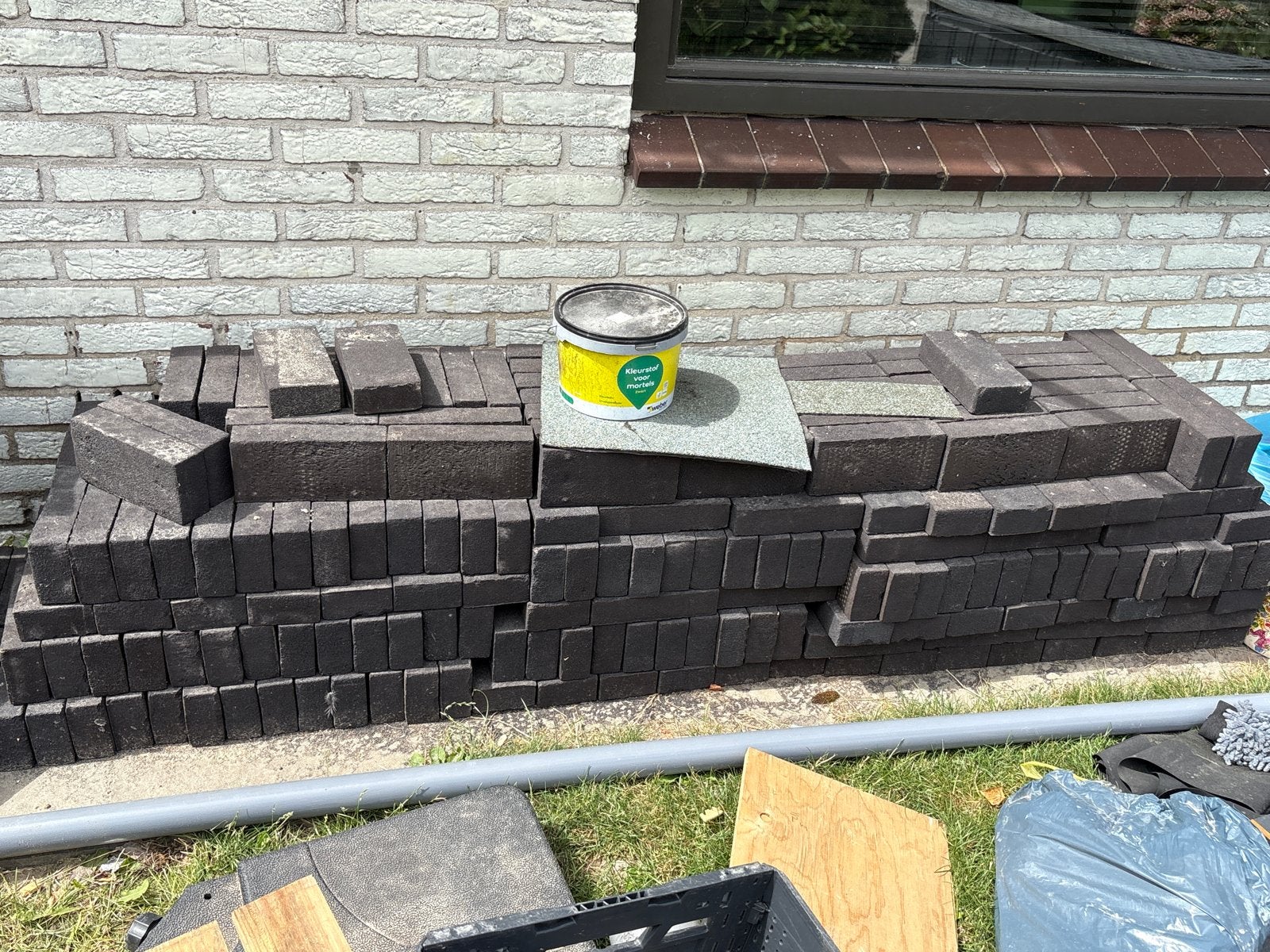 Nieuwe gevel stenen, Ophalen, Overige typen, Nieuw, 10 m² of meer