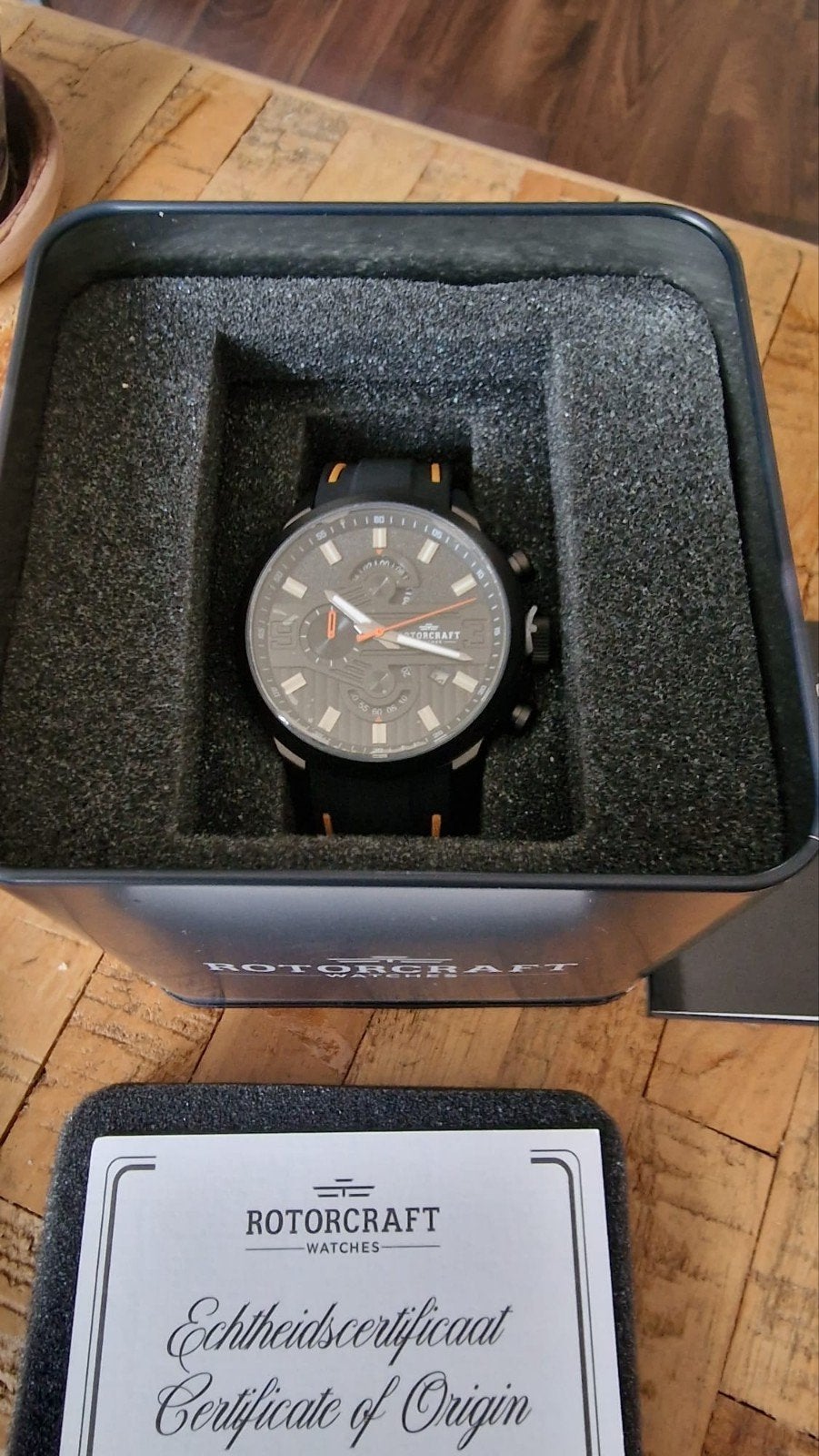 Rotorcraft Horloge - Nieuw in doos met certificaat, Overige merken, Staal, Polshorloge, Nieuw