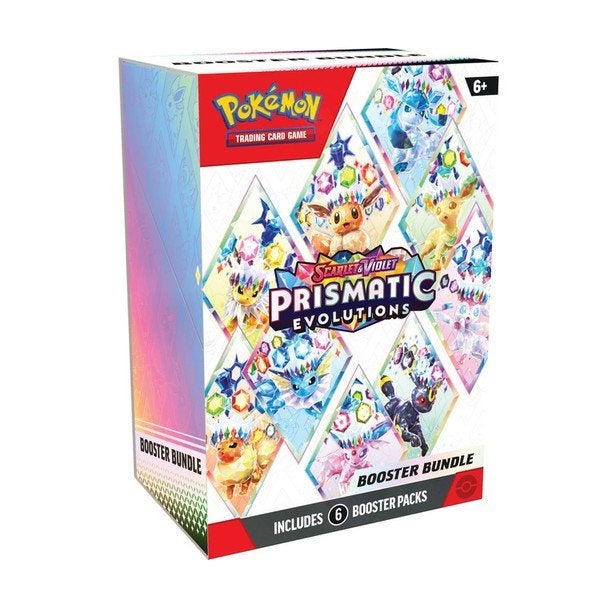 Pokemon Prismatic Evolutions Booster Bundle, Ophalen of Verzenden, Nieuw, Booster, Foil