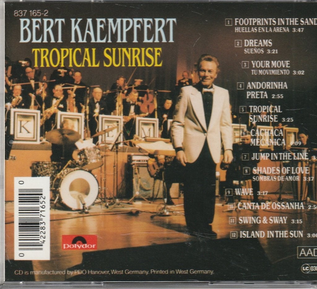 Best Kaempfert  Tropical Sunrise, Verzenden, Zo goed als nieuw