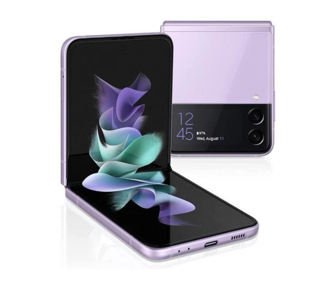 Samsung Galaxy Z Flip3 5G 256GB Paars, Telecommunicatie, Mobiele telefoons | Samsung, 256 GB, Ophalen, Zo goed als nieuw, Paars