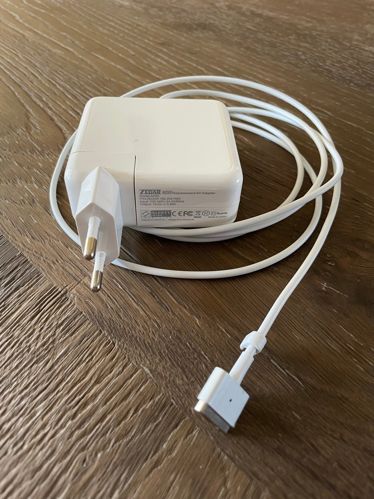 Zedar 60W Vervangende AC Adapter voor MacBook