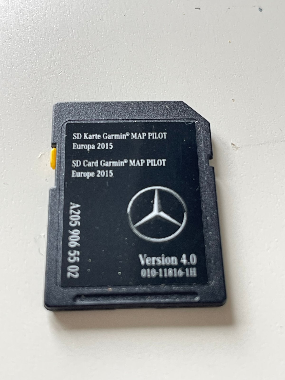 Mercedes Garmin MAP PILOT SD Kaart Europa 2015 V4.0, Ophalen of Verzenden, Gebruikt