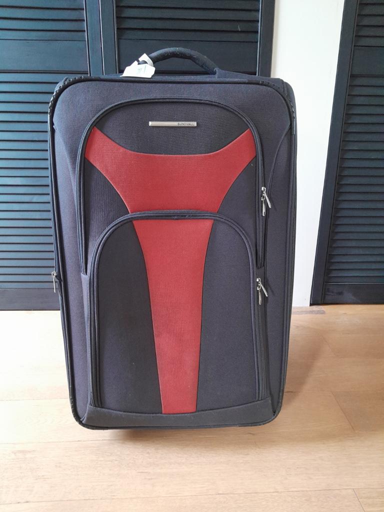 Grote koffer, Sieraden, Tassen en Uiterlijk, Koffers, Wieltjes, Gebruikt, Hard kunststof, 45 tot 55 cm