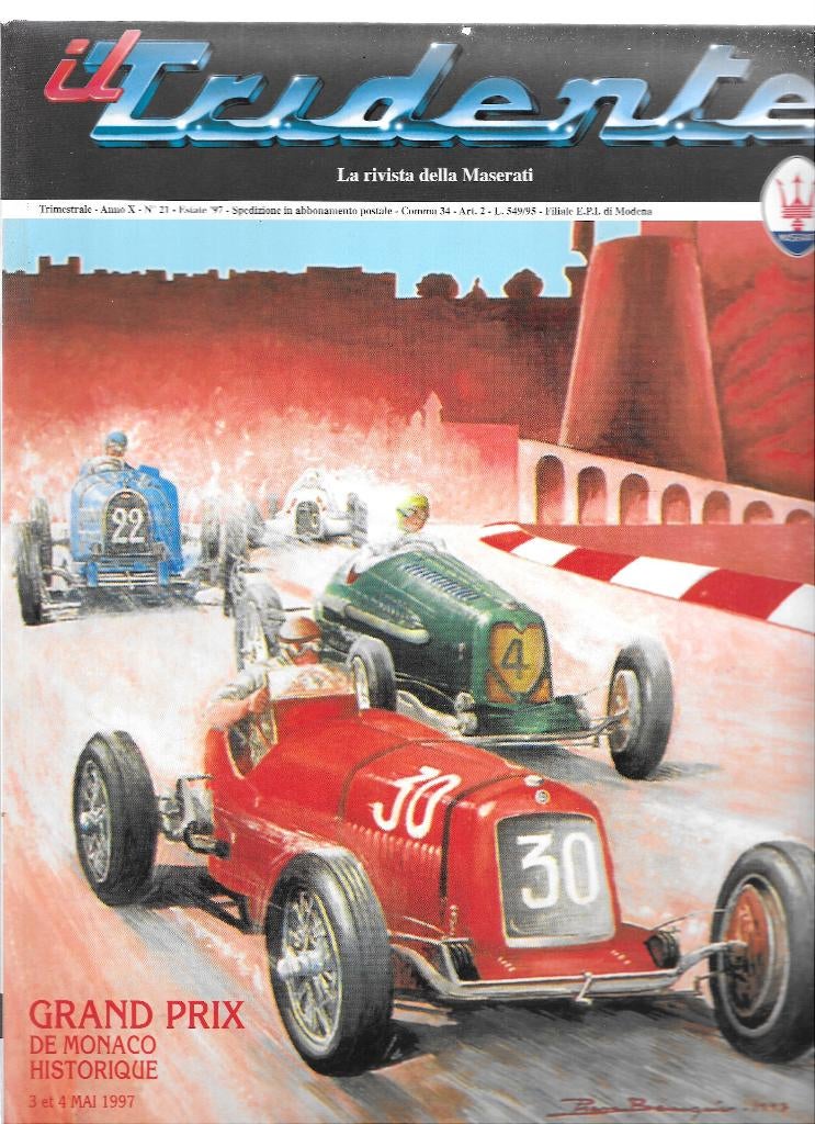 MASERATI  "IL TRIDENTE", Ophalen of Verzenden, Zo goed als nieuw, Overige merken