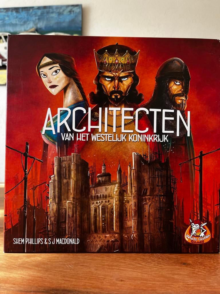 Architecten van het Westelijk Koninkrijk - Bordspel, Drie of vier spelers, Ophalen of Verzenden, Zo goed als nieuw