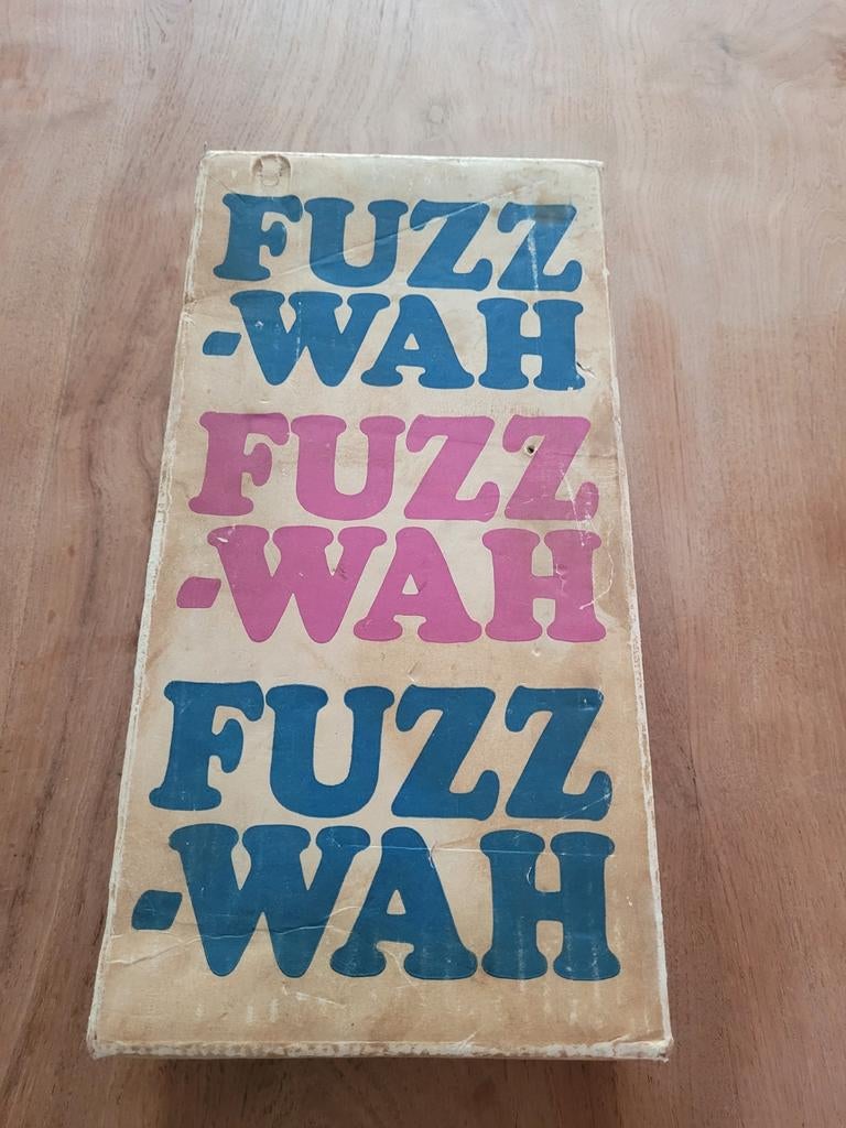 Vintage Fender Fuzz-Wah Pedaal - Zeldzaam en Compleet, Ophalen of Verzenden, Gebruikt, Distortion, Overdrive of Fuzz