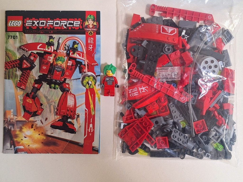 Lego Exo-Force 7701 Grand Titan, Gebruikt, Overige thema's, Lego, Ophalen of Verzenden