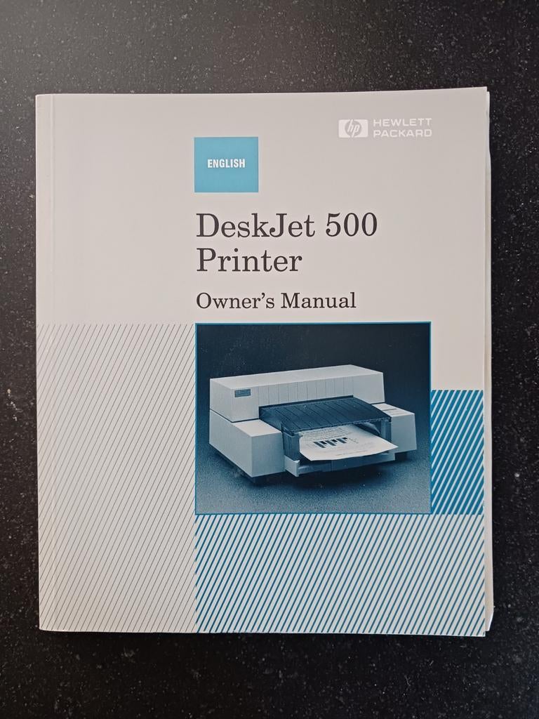 Oude handleidingen voor printers en plotter, Ophalen of Verzenden, Gelezen