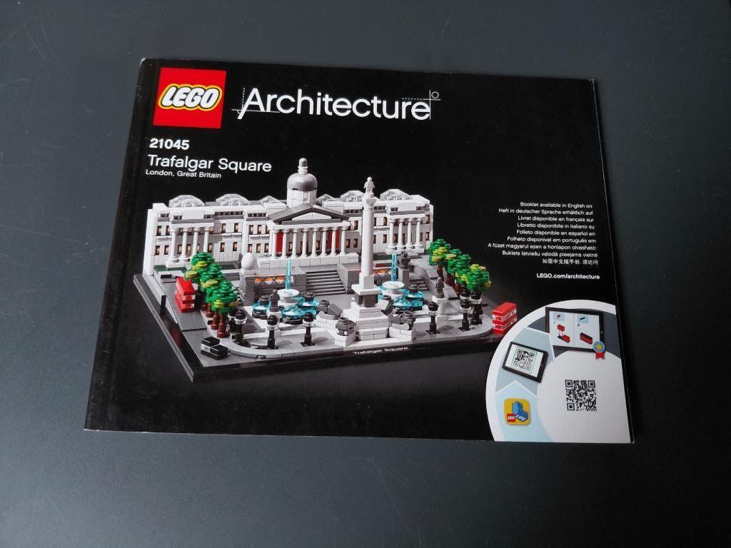 lego 21045 trafalgar square instructieboek architecture, Lego, Accessoire, Architecture, Ophalen of Verzenden