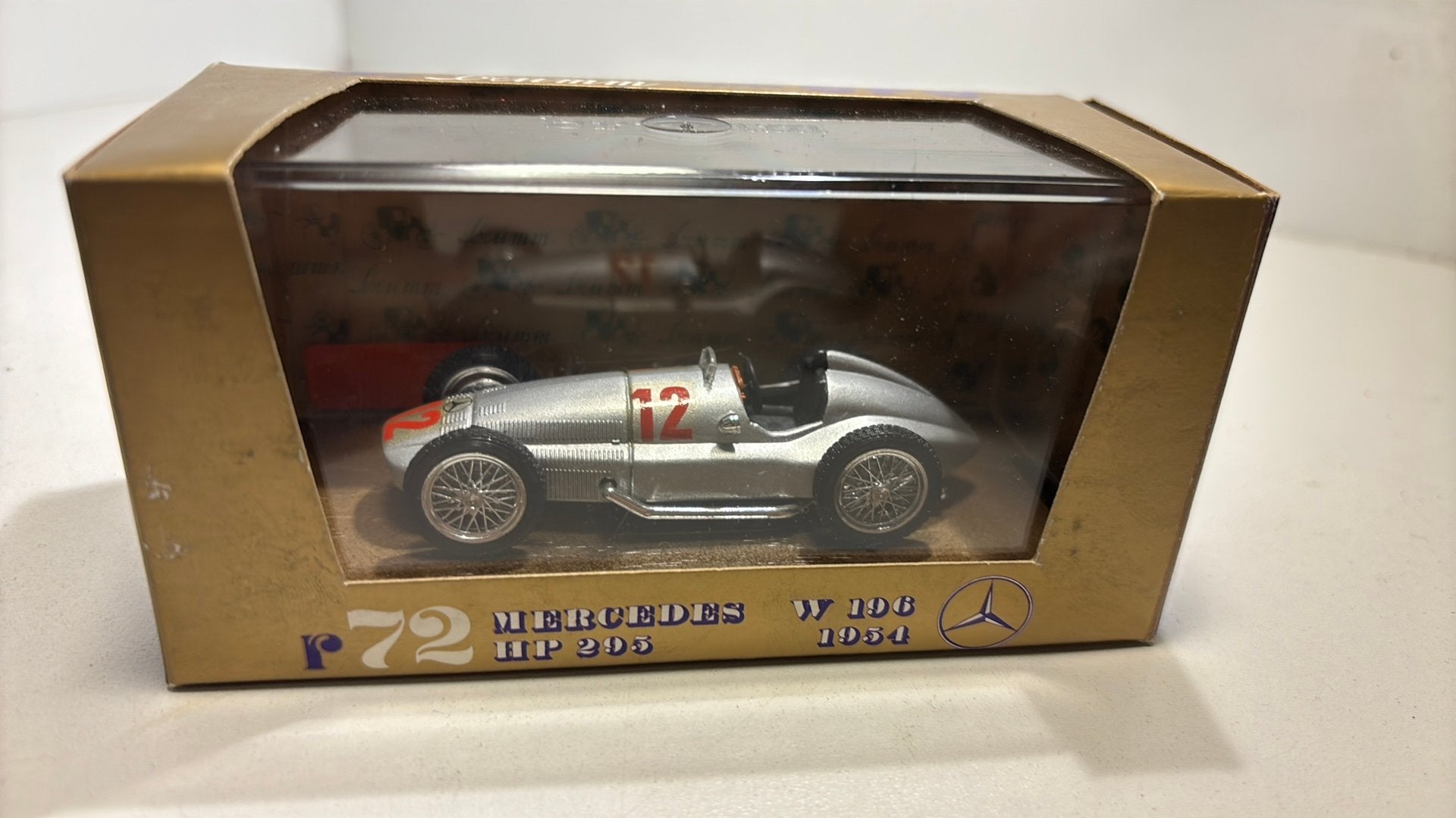 Mercedes w196 #12 brumm 1.43, Overige merken, Auto, Ophalen of Verzenden, A