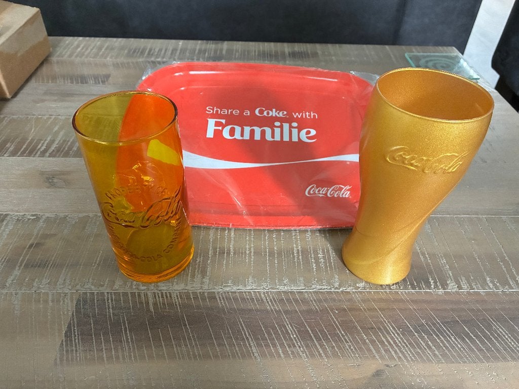 Coca Cola servies, Overige materialen, Overige typen, Nieuw, Ophalen of Verzenden