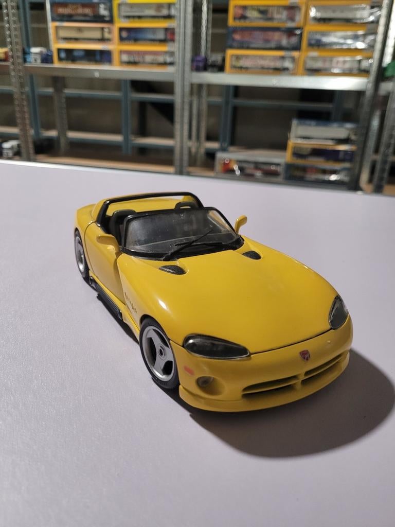 Dodge viper cabrio, Burago, Burago, Ophalen of Verzenden, Zo goed als nieuw