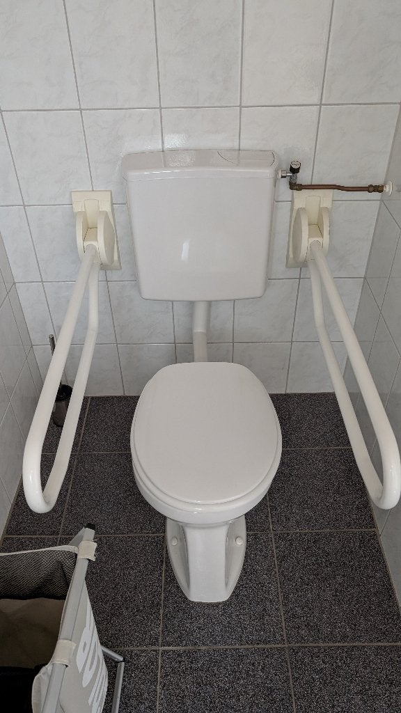 Toiletbeugel opklapbaar, Diversen, Verpleegmiddelen, Ophalen, Gebruikt
