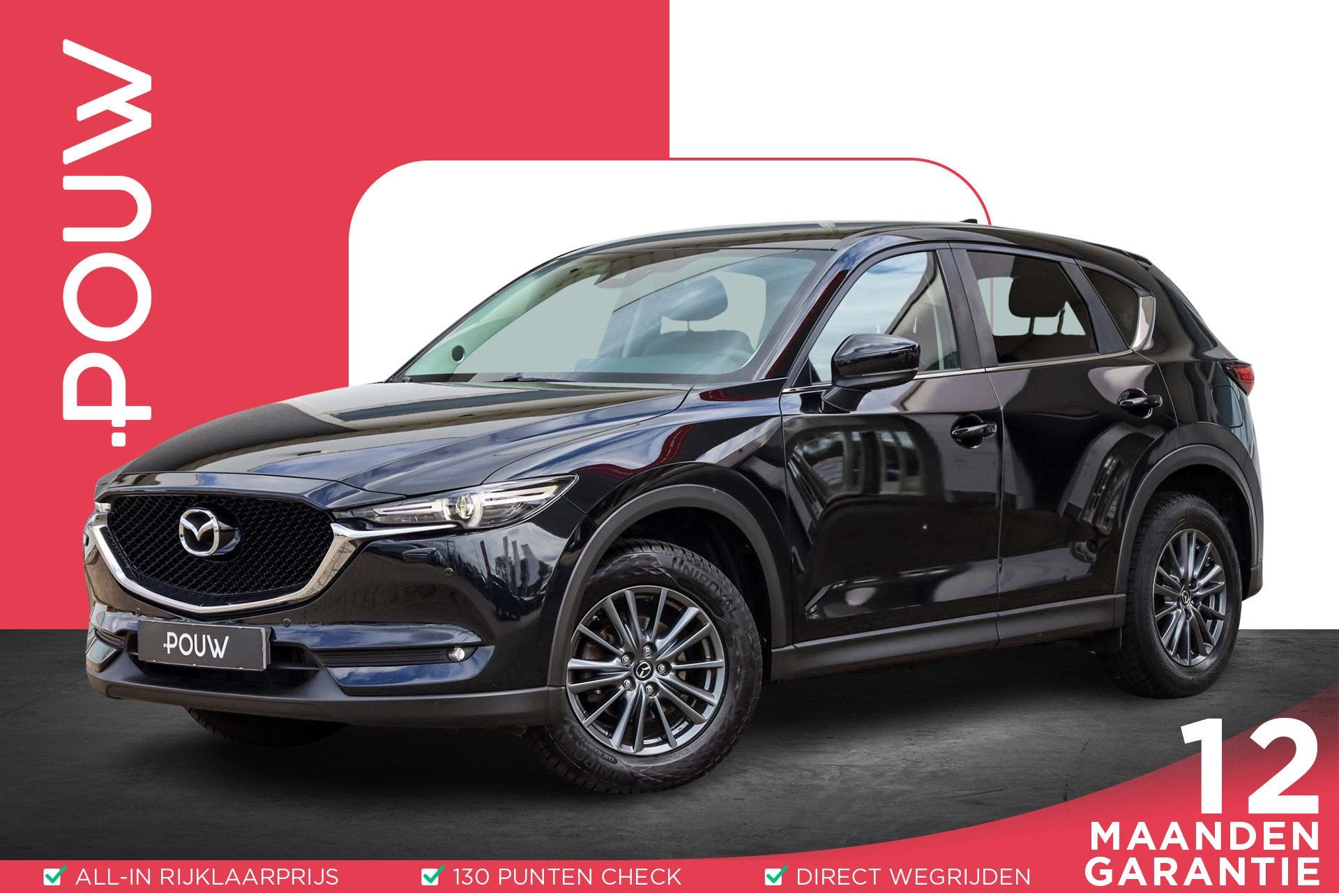 Mazda CX-5 2.0 SkyActiv-G 165pk AUT Business Comfort | Keyle, 15 km/l, Gebruikt, 4 cilinders, Zwart