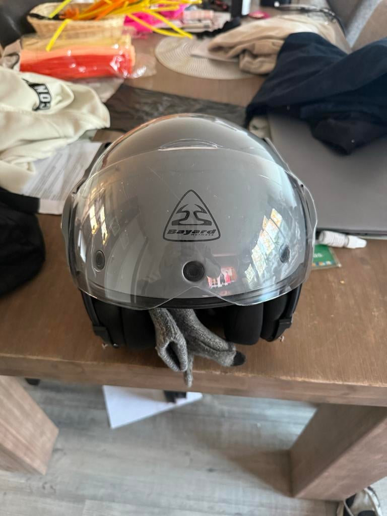 Bayard scooter helm grijs, Ophalen, Nolan, Integraalhelm, S