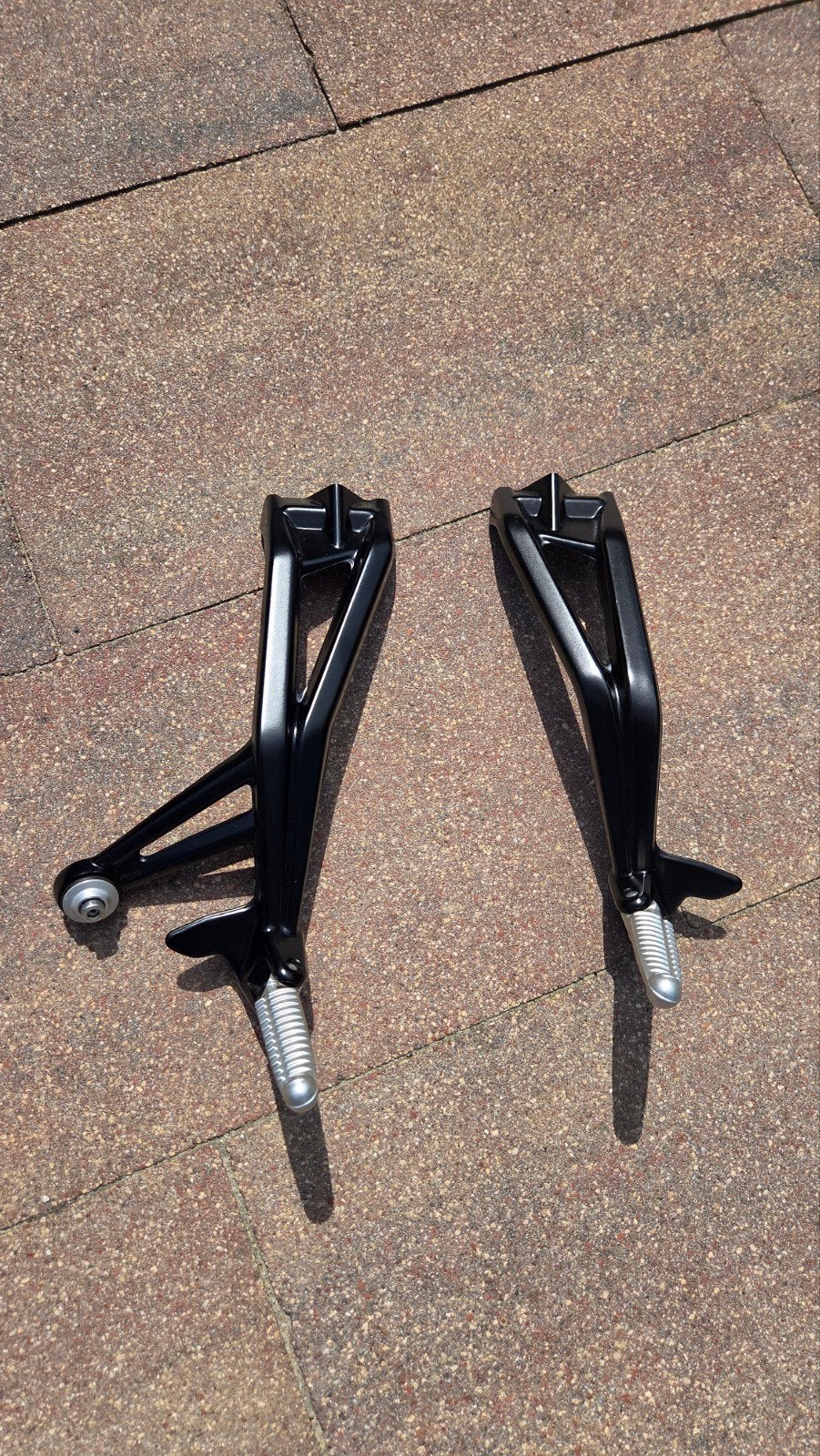Ducati 848/1098 Mooie set duo voetsteunen., Ophalen of Verzenden