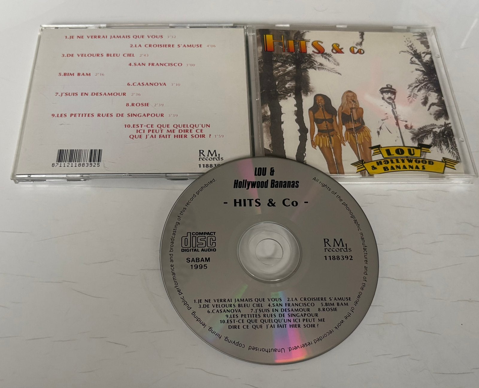 Lou & Hollywood Bananas - Hits & Co, Ophalen of Verzenden, Zo goed als nieuw