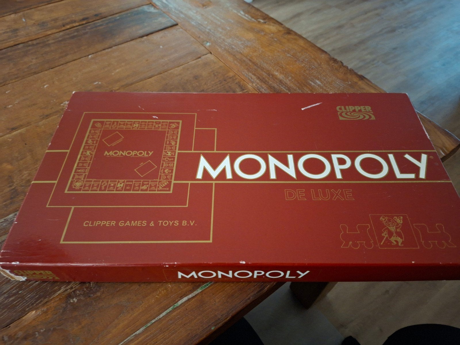 Monopoly de luxe , bordspel, Hobby en Vrije tijd, Gezelschapsspellen | Bordspellen, Ophalen of Verzenden