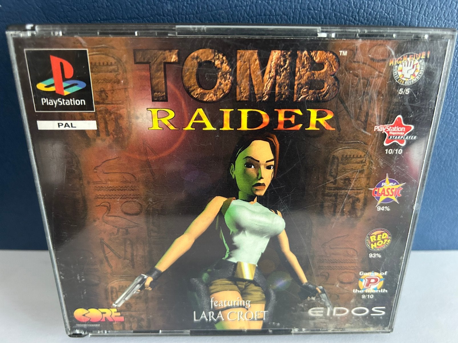 Tomb Raider Big Box / Playstation 1 / PS1, Spelcomputers en Games, Avontuur en Actie, Vanaf 18 jaar, 1 speler, Ophalen of Verzenden
