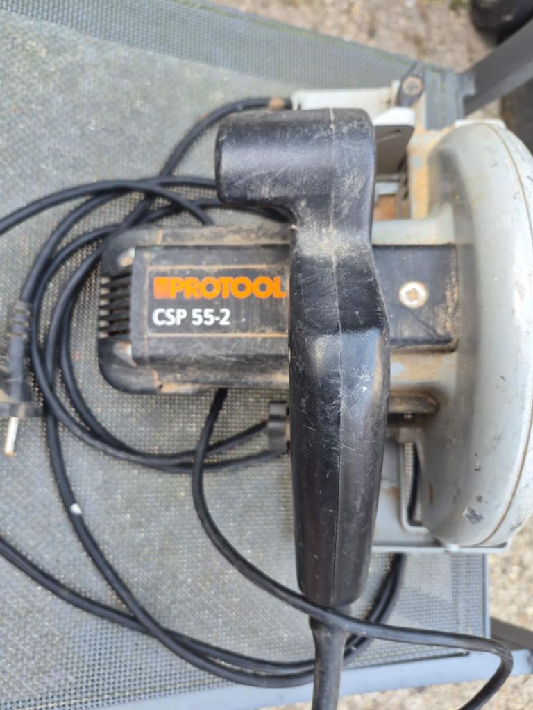 PROTOOL CSP 55-2 Cirkelzaag - Gebruikt, Gebruikt, Cirkelzaag, 600 tot 1200 watt, Ophalen of Verzenden