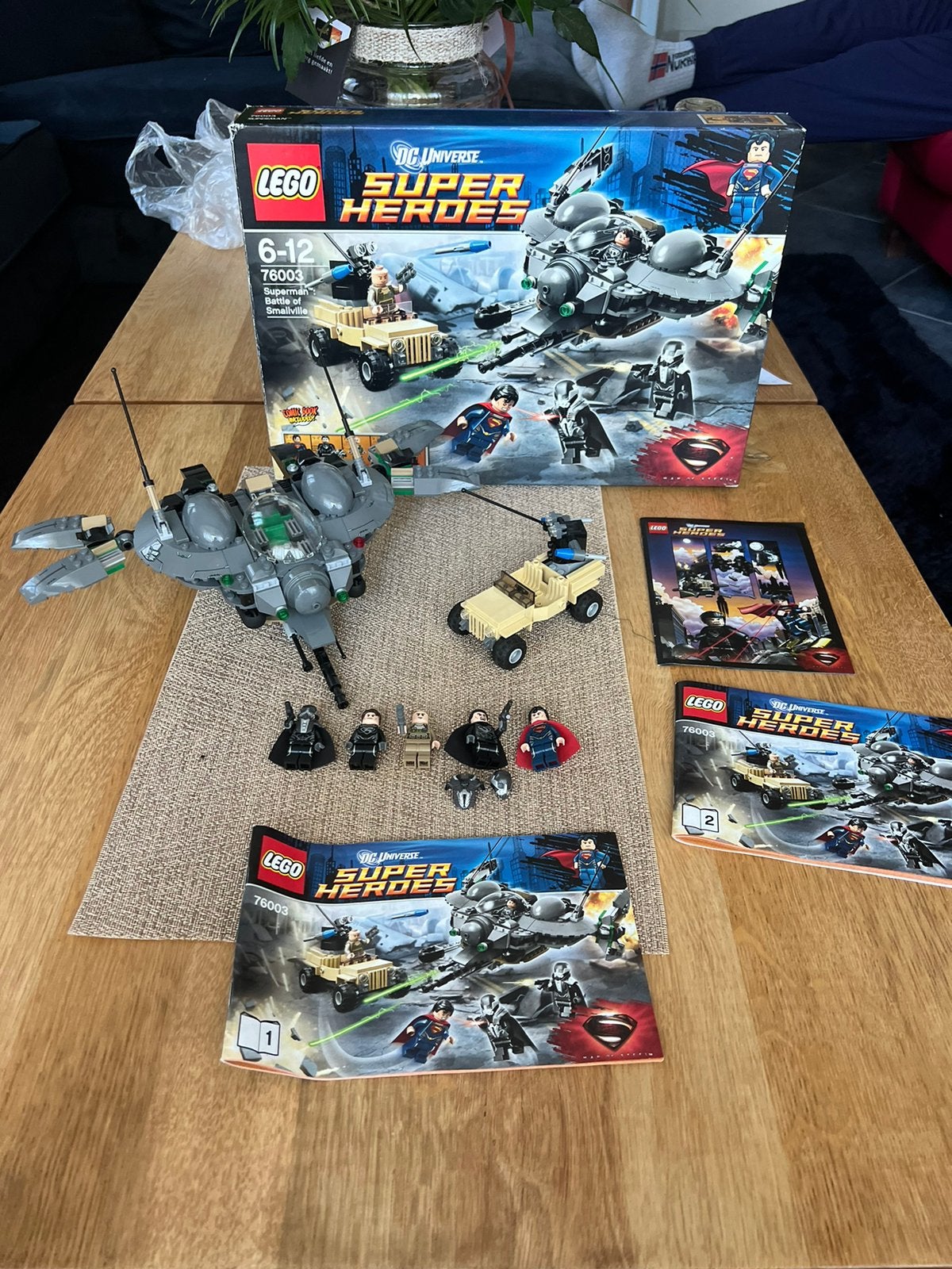 LEGO DC Super Heroes set 76003 - Battle of Smallville 2013, Ophalen, Zo goed als nieuw