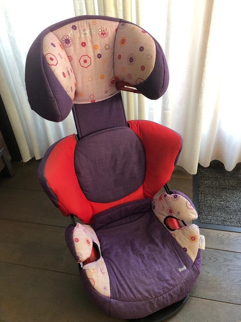 Maxi-Cosi Rodi kinderzitje paars/rood, Ophalen, 15 t/m 36 kg, Verstelbare rugleuning, Maxi-Cosi