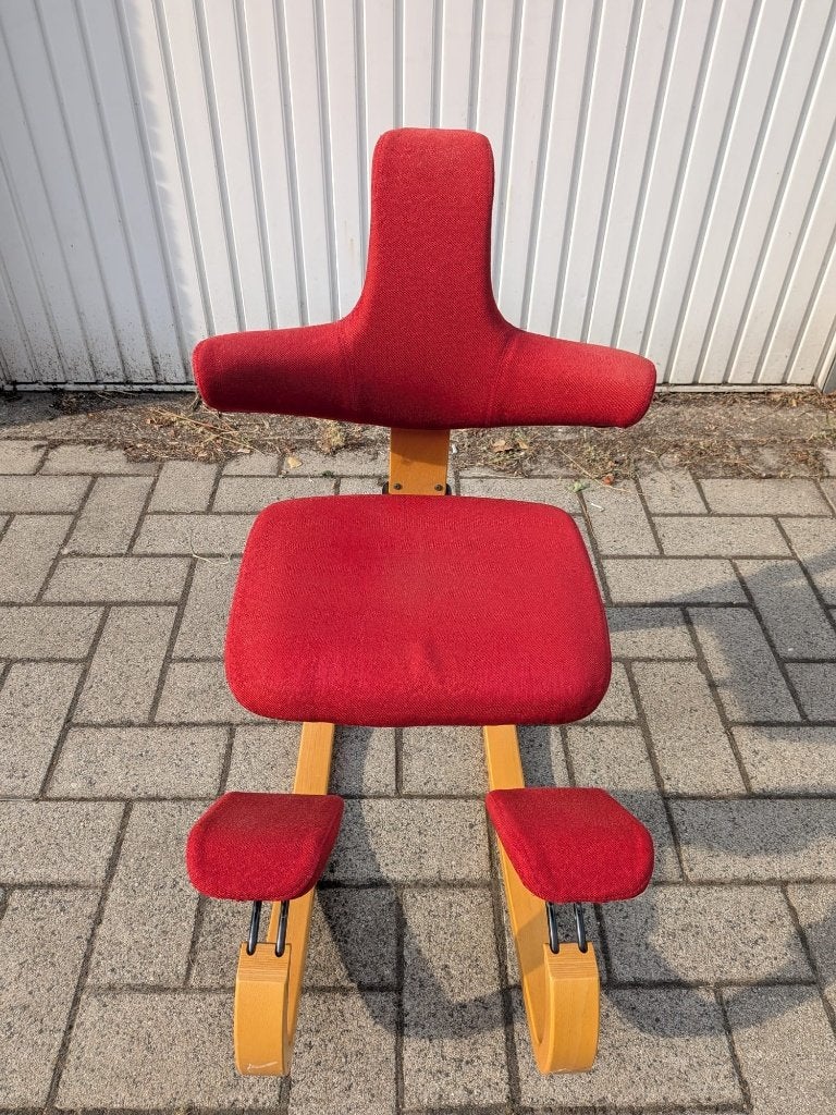 Originele Stokke Thatsit Balans Ergonomische Kniestoel; Rood, Ophalen, Gebruikt, Lichaamsverzorging