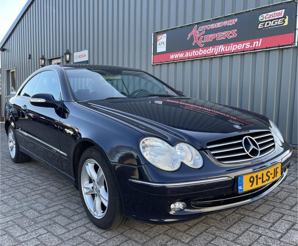 Mercedes-Benz CLK-Klasse Coupé 200 K. Avantgarde Clima.Crui, Automaat, Achterwielaandrijving, Gebruikt, 4 cilinders
