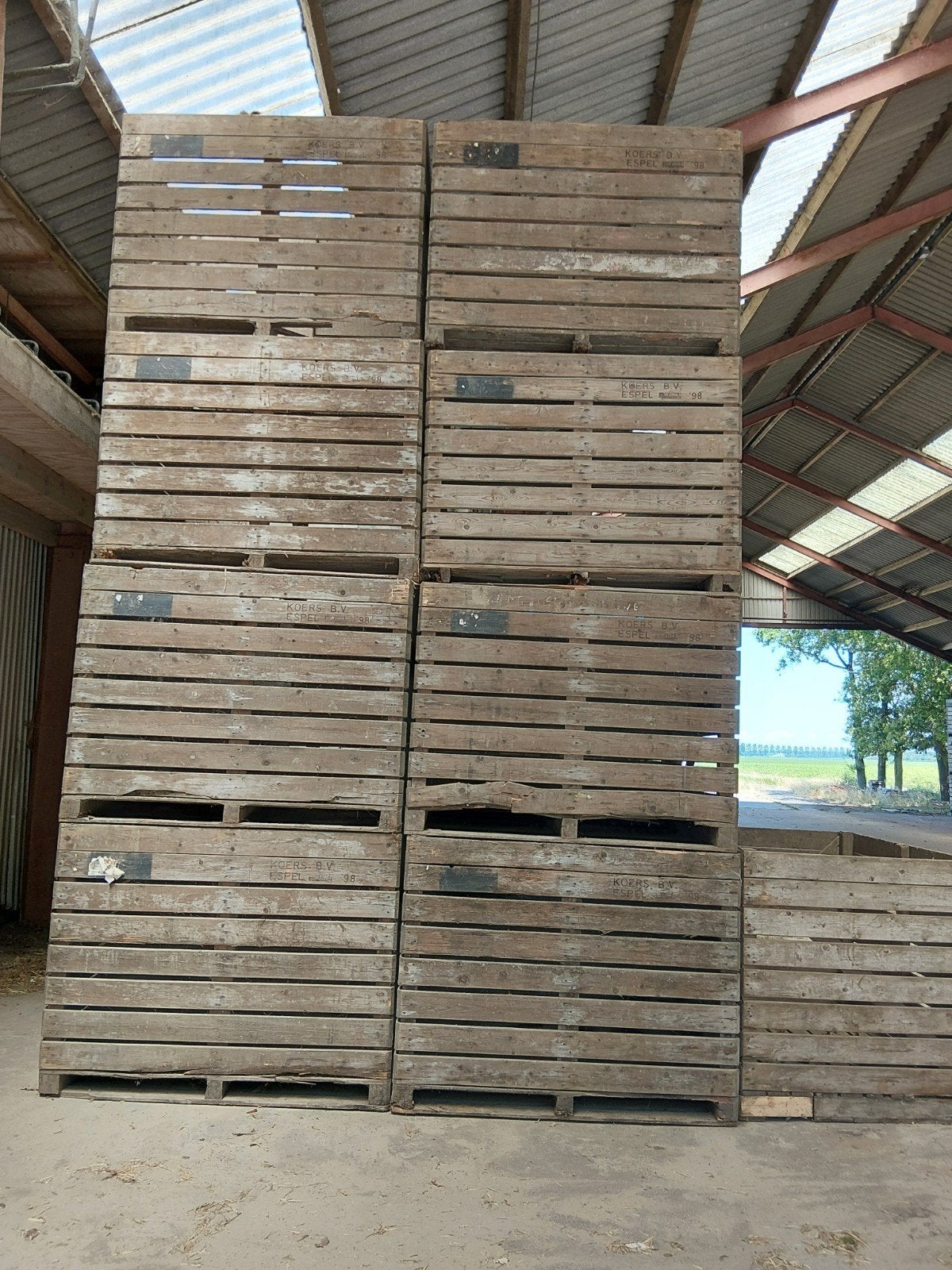 Kachelhout, Minder dan 3 m³, Ophalen