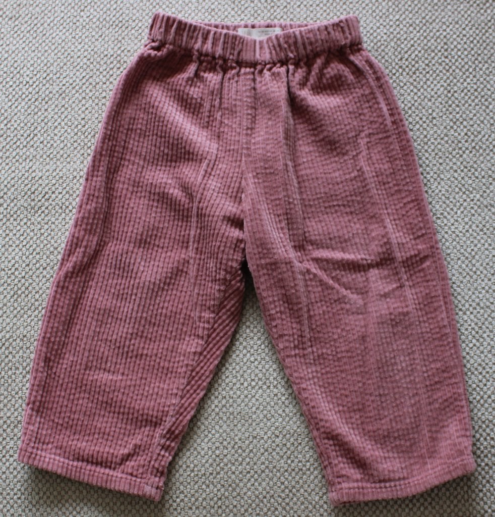 Corduroy broek van Zara 86, Gebruikt, Broekje, Meisje, Ophalen of Verzenden