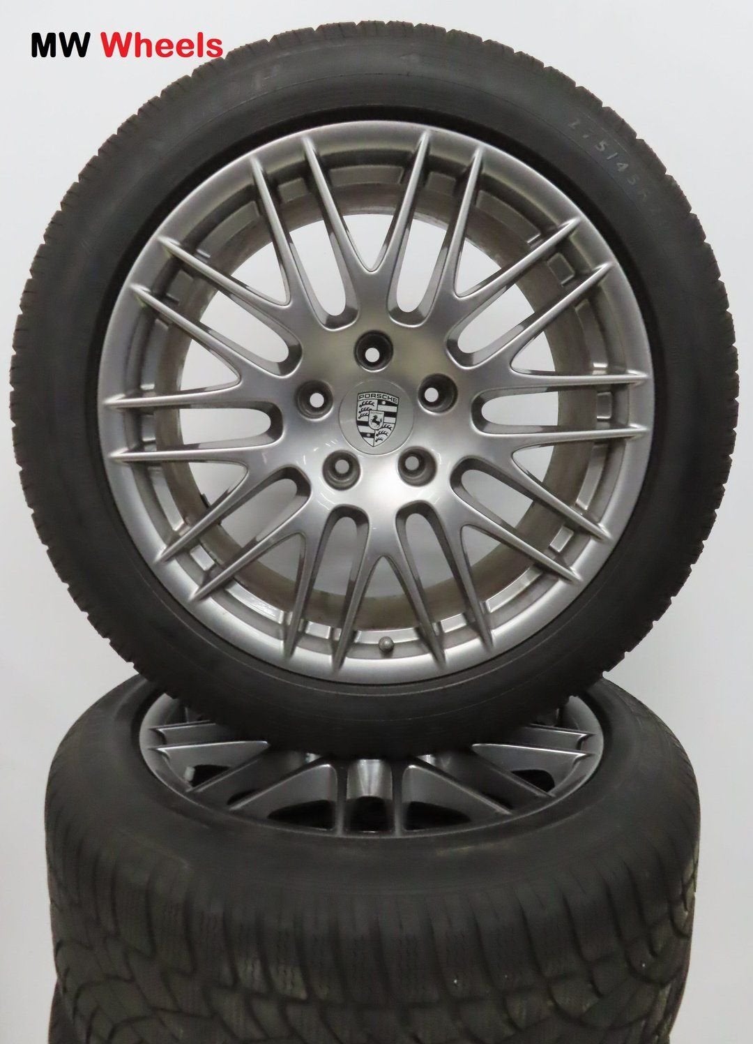 Porsche Cayenne Turbo 20 inch velgen RS Spyder winterbanden, Gebruikt, -, 275 mm, -