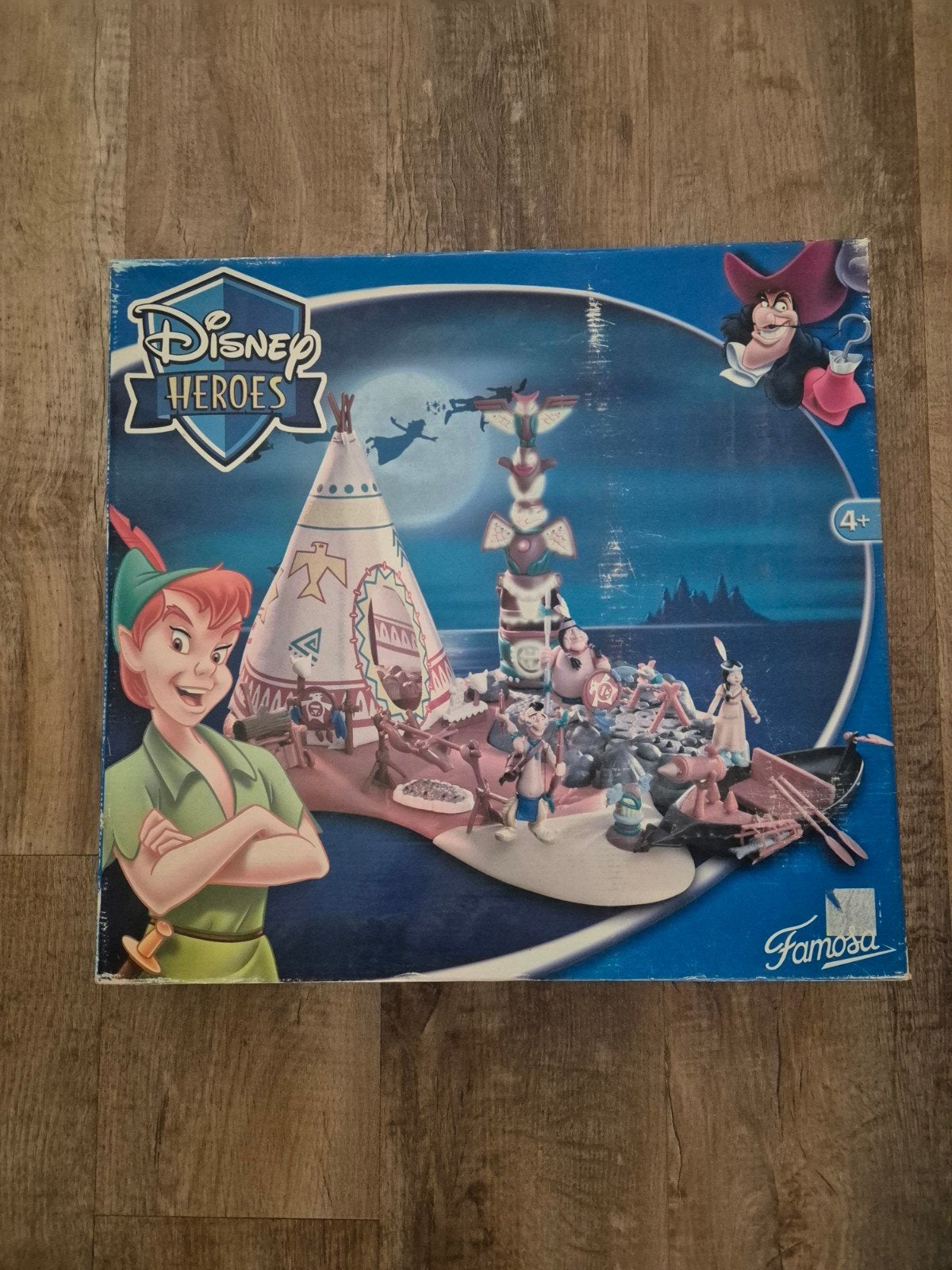 Ongeopende Disney Heroes Famosa Peter Pan speelset, Ophalen of Verzenden, Nieuw