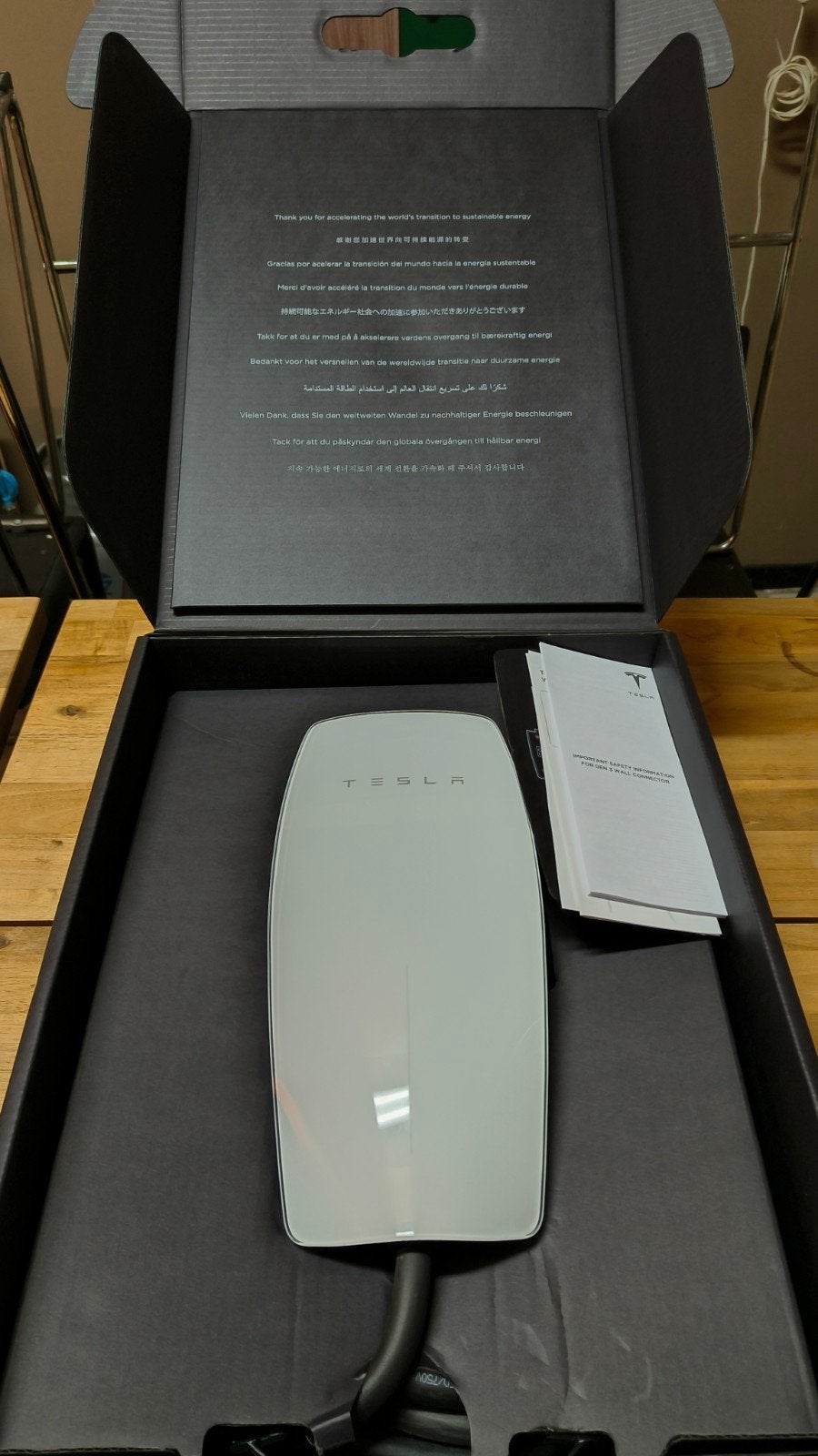 Tesla Wall Connector GEN 3, Auto diversen, Ophalen of Verzenden, Zo goed als nieuw, Laadpaal en Laadkabel
