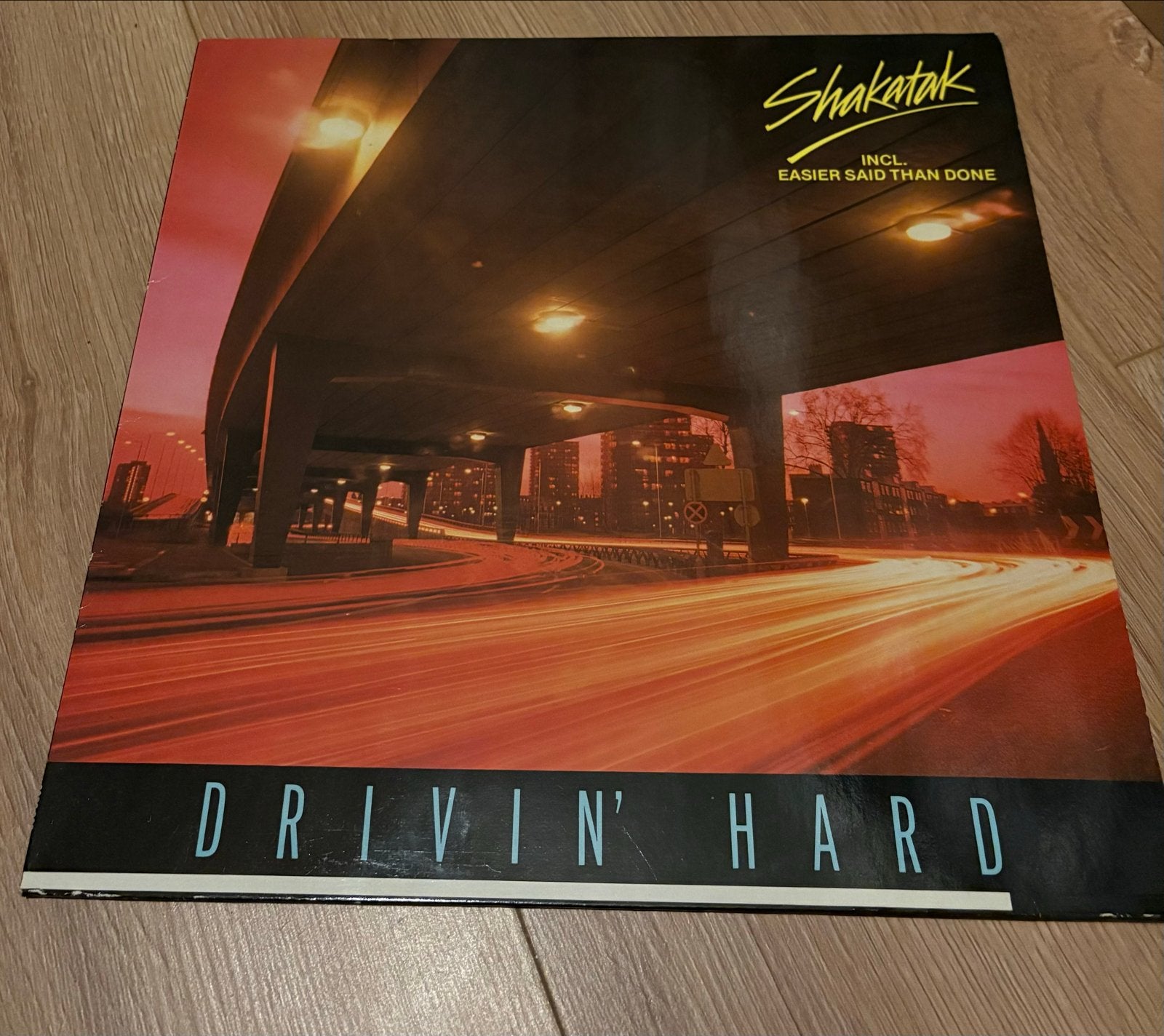 Shakatak - Drivin' Hard (LP), Cd's en Dvd's, LP, Gebruikt, Pop, Ophalen of Verzenden