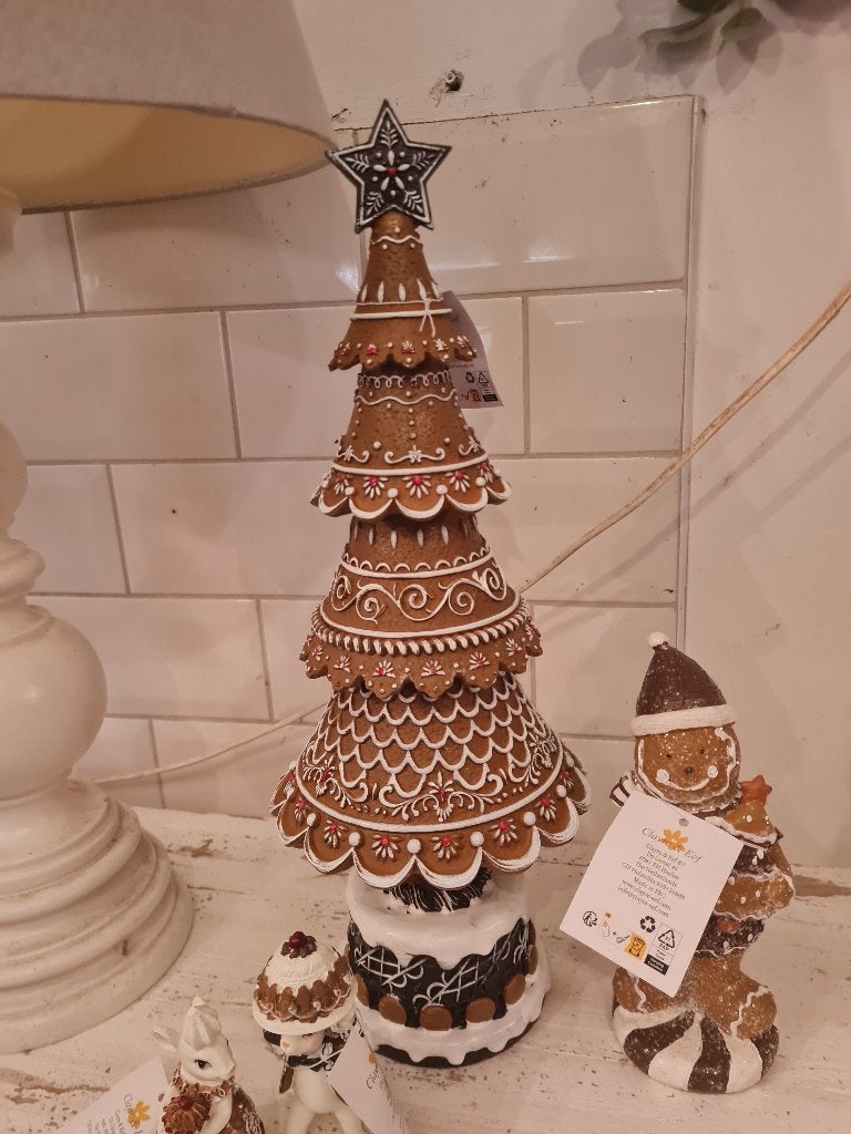 Nieuwe kerstboompjes gingerbread p/st 34.95 foto 1 t/m 3, Diversen, Heikant 21 Kaatsheuvel, Belle Vieille Brocante, Nieuw, Ophalen of Verzenden