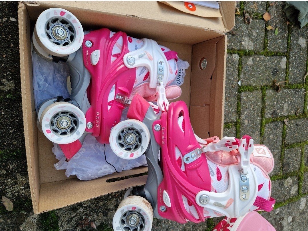 Rolschaatsen Nijdam maat 29-32, Kinderen en Baby's, Speelgoed | Buiten | Rolschaatsen, Ophalen of Verzenden, Zo goed als nieuw